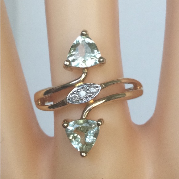 14k Prasolite Ring - Picture 6 of 6